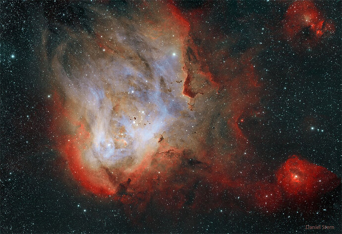 IC 2944: 半人马 λ 星云（奔鸡星云）