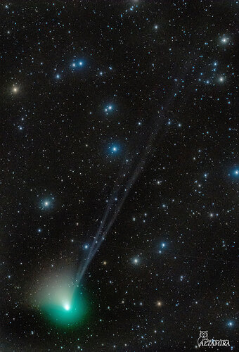 ZTF 彗星的彗尾