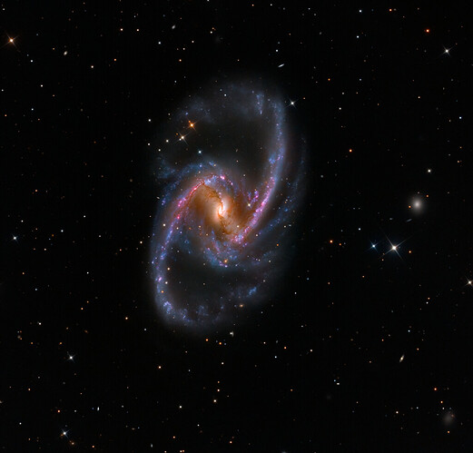 NGC 1365：壮观的岛宇宙