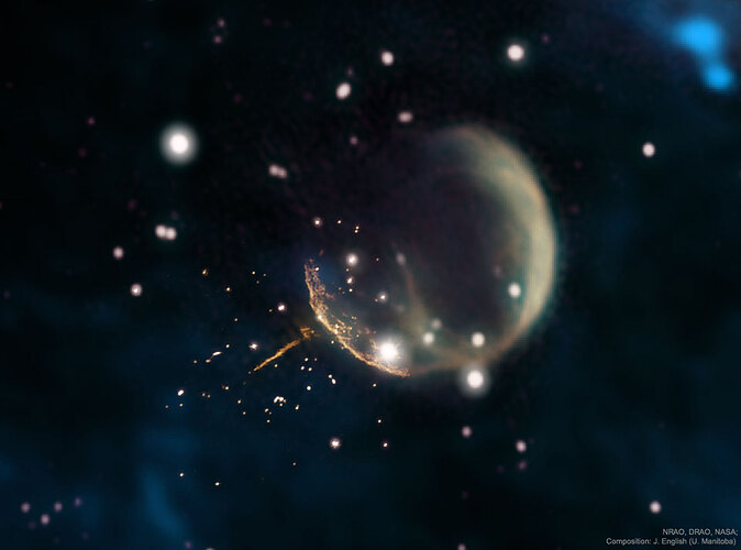 超新星“加农炮”射出脉冲星 J0002