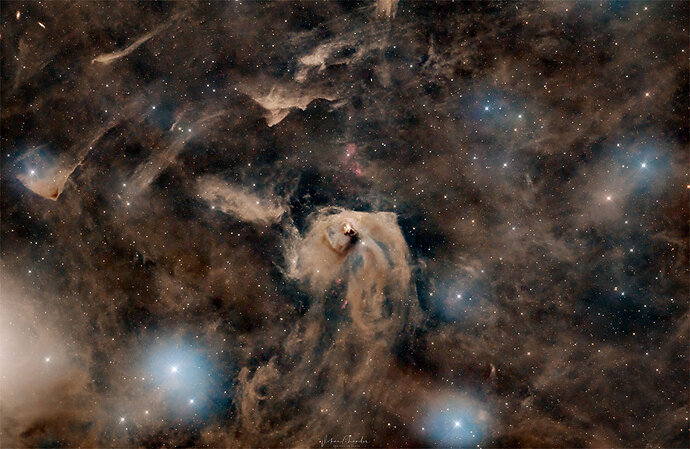 金牛座的暗星云和恒星形成活动